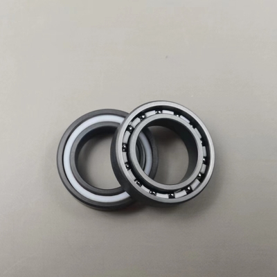 61802 6802rs 6802 Ceramic Bearing ABEC3 SSiC Races Balls  Cage