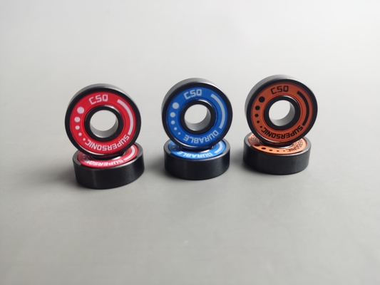 608-2rs Ceramic Ball Bearings With Rubber Seal Or Ptfe Seal Peek Or Nylon Cage