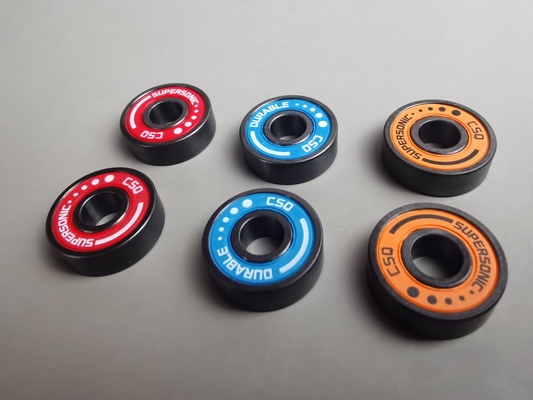 608-2rs Ceramic Ball Bearings With Rubber Seal Or Ptfe Seal Peek Or Nylon Cage