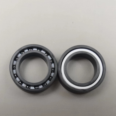 61802 6802rs 6802 Ceramic Bearing ABEC3 SSiC Races Balls  Cage