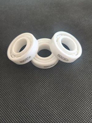 Rolamentos de esferas de cerâmica de linha única ZrO2 6003ce 6004ce com diâmetro exterior de 47 mm